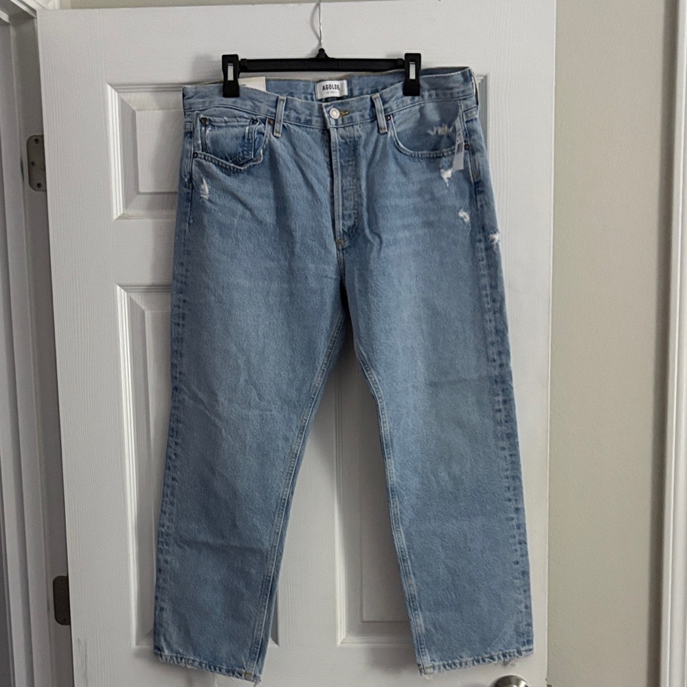 Agolde Light Blue Relaxed Men's Jeans